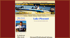 Desktop Screenshot of fishingguidearizona.com